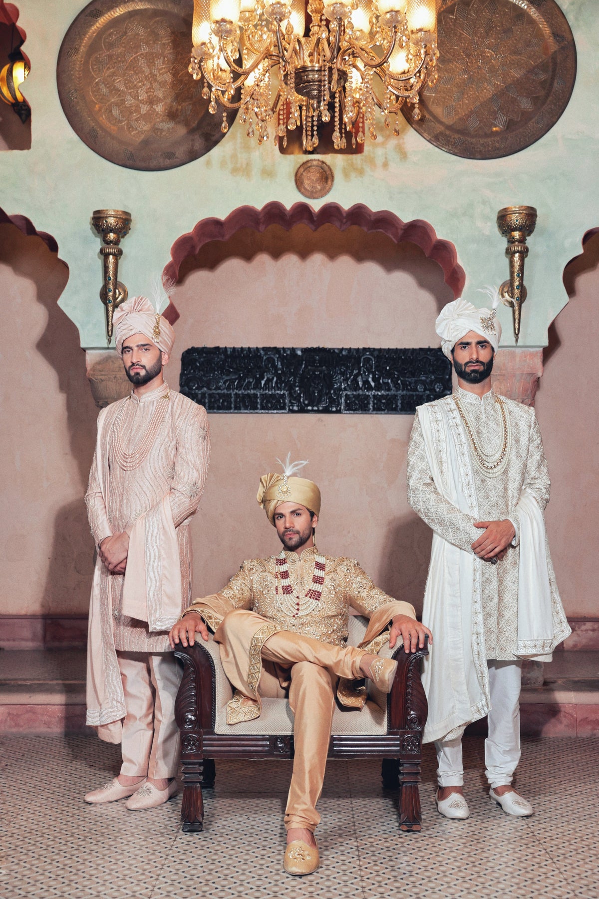 Rangrez 1.0 collection | 3D floral embroidery Indian menswear | Bhavya Bhasin
