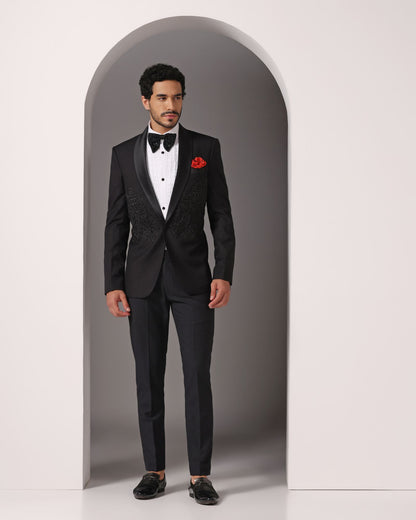 Mountain palace tuxedo luxury formal menswear | Bhavya Bhasin Couture