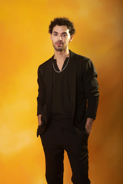 Kala Avaran black three-piece co-ord set – alternate view 2