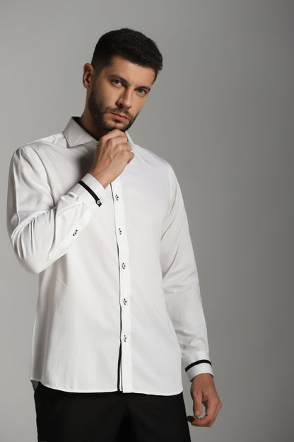Monochrome Elegance Shirt