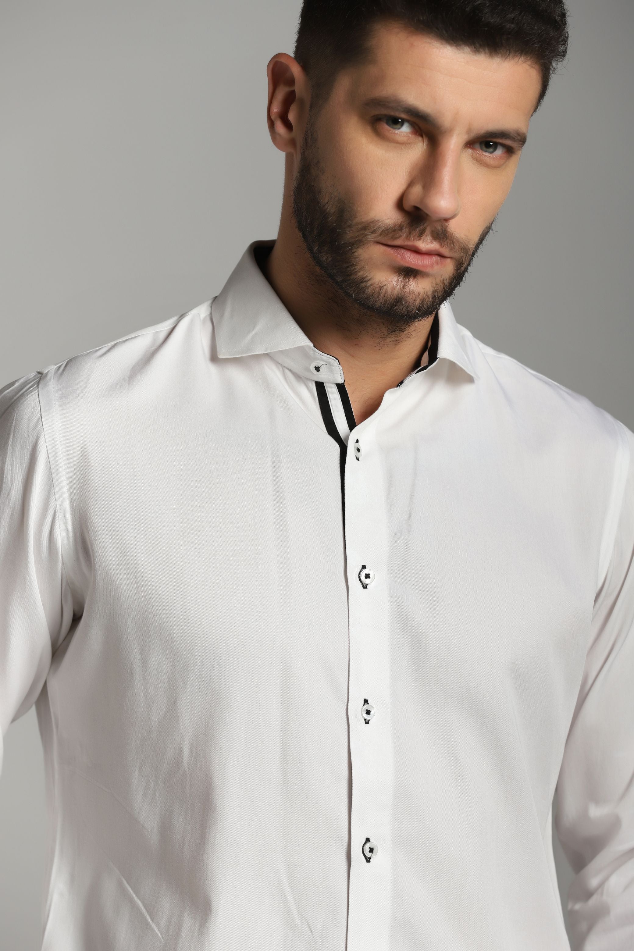 Monochrome Elegance Shirt